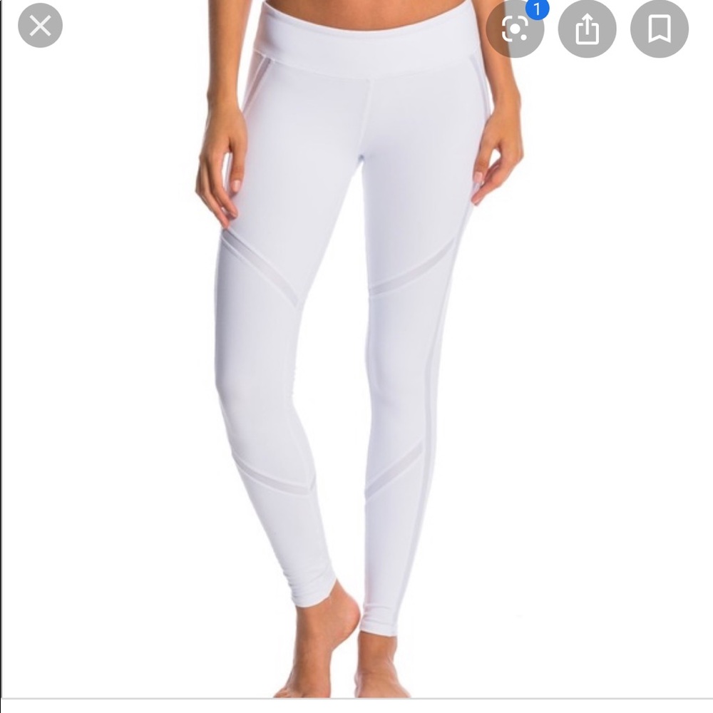 Alo Talia White Legging